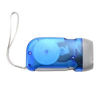 Wresetly Prensa a mano linterna LED dinamo linterna LED emergencia hogar dínamo antorcha lámpara de carga automática luz de mano