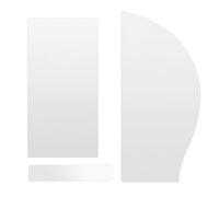 Wresetly Protector de Guitarra Transparente de 40/41 Pulgadas, Golpeador de Guitarra AcúStica Popular, Piezas de Placa de ProteccióN de Guitarra CláSica AntiarañAzos