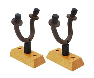 Wresetly Soporte para guitarra de 2 piezas para guitarras acústicas, eléctricas y bajos de todos los tamaños