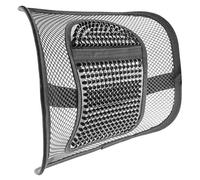 Wresetly - Soporte trasero para silla de oficina, soporte lumbar/respaldo de silla con soporte de correa ellastica para asiento de alivio de los