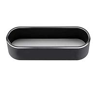 Wresetly Tarjetero de aleación de aluminio para escritorio, actualización, tarjeta de visita, soporte para tarjetas de visita, caja de almacenamiento para tarjetas de identificación, débito directo,