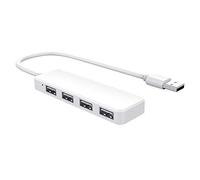 Wresetly Ultra Plano USB Hub 4-Puertos USB 2.0 Hub