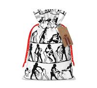 Wrestlers - Bolsas de regalo con cordón para regalo de joyería, bolsa de caramelos, cumpleaños, boda