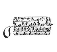 Wrestlers Sports - Bolsa organizadora simple, bolsa de viaje ligera, estuche acolchado de espuma para cosméticos