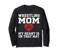 Wrestling Mom My Heart Is On That Mat Vintage Manga Larga