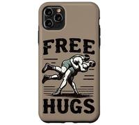 Wrestling Power Takedown Funny Free Hugs Cita Pro Wrestler Carcasa para iPhone 11 Pro MAX