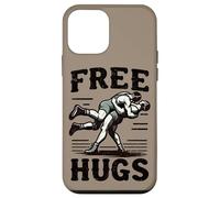 Wrestling Power Takedown Funny Free Hugs Cita Pro Wrestler Carcasa para iPhone 12 Mini