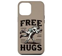 Wrestling Power Takedown Funny Free Hugs Cita Pro Wrestler Carcasa para iPhone 12 Pro MAX