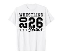 Wrestling Senior Night Wrestling Senior 2026 Graduación 95 Camiseta