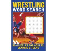 Wrestling Word Search Puzzle Book for Adults, Seniors and Teens: Puzzle Searches for Wrestling Fans, Athletes, Parents, and Coaches | 6x9 Inches | 50+ Engaging Puzzles