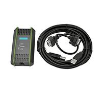 WRETKEON Cable de programación PLC para Siemens S7 200/300/400-6ES7 972-0CB20-0XA0 USB-MP/DP/PPI Cable adaptador USB a PPI MPI 840D CNC, TP170/177/270, OP25/35/77, MP177/270, OP25/35/77, MP177 /270