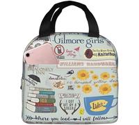 WREWING Bolsa de almuerzo reutilizable con aislamiento para mujeres y niñas, bolsa plegable grande multifuncional para el trabajo, camping, picnic, viajes, idea de regalo moderna de moda