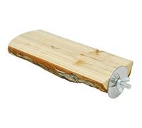 WREWING Percha para pájaros, plataforma de madera de 7 pulgadas para periquitos, cacatúas y pájaros pequeños, diversión y comodidad sin fin