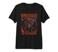 Wrexham En Mi Sangre Gales Dragón Galés Camiseta Premium
