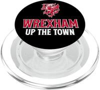 Wrexham Gales Up The Town Dragón galés desenfrenado PopSockets PopGrip para MagSafe