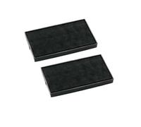 Wrexham Rubber Stamps and Gifts Colop E/60 - Almohadillas de tinta de repuesto, color negro, 76 x 37 mm, 2 unidades