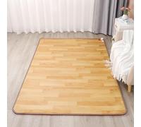 Wrhnkf Alfombra calefactora eléctrica de grafeno Grande, portátil, con termostato y Temporizador, Impermeable, Ideal para el hogar, la Oficina o el Yoga(C,120 * 200cm/47.2 * 78.7in)