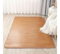 Wrhnkf Alfombra calefactora eléctrica de grafeno Grande, portátil, con termostato y Temporizador, Impermeable, Ideal para el hogar, la Oficina o el Yoga(B,100 * 200cm/39.3 * 78.7in)