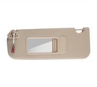 WRHOME Espejo de Visera Frontal para Coche para BMW 3 Series E90 E91 2005-2008 2009 2010 2011 2012 2013 51167252009,Parasol Coche Parasol Izquierdo/Derecho con Espejo De Maquillaje,C-Beige 1 Pair