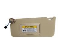 WRHOME Espejo de Visera Frontal para Coche para Honda Accord 2008 2009 2010 2011 2012 83280-TC0-H91ZB,Parasol Coche Parasol Izquierdo/Derecho con Espejo De Maquillaje,A-Beige Left