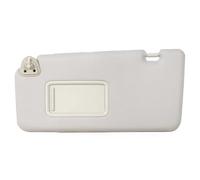 WRHOME Espejo de Visera Frontal para Coche para Nissan Tiida 2005 2006 2007 2008 2009 2010,Parasol Coche Parasol Izquierdo/Derecho con Espejo De Maquillaje,A-Beige Left