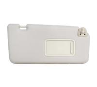WRHOME Espejo de Visera Frontal para Coche para Nissan Tiida 2005 2006 2007 2008 2009 2010,Parasol Coche Parasol Izquierdo/Derecho con Espejo De Maquillaje,B-Beige Right