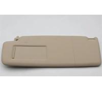 WRHOME Espejo de Visera Frontal para Coche para VW Tiguan 2008 2009 2010 2011 2012 2013 2014 2015 2016,Parasol Coche Parasol Izquierdo/Derecho con Espejo De Maquillaje,D-Beige Left