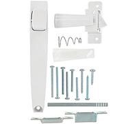 Wright Products V333WH - Pestillo de botón de amarre para puertas de pantalla y tormenta, blanco, talla única