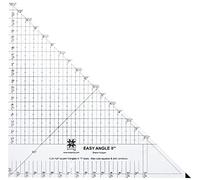 Simplicity Triangle Ruler and Quilting Template, 10.5" Regla Triangular y Plantilla de Acolchado, Acrílico, 25.40 cm