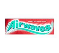 Wrigley's Airwaves Cherry Mentol Chicle (5 paquetes) Ayuda a refrescar el aliento y limpiar los dientes