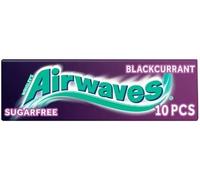 Wrigley's Airwaves - Goma de mascar de grosella negra (30 paquetes (caja completa)