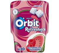 Wrigley's Orbit Refreshers Gragea de Frambuesa y Sandía, lata de 67 g