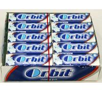 Wrigleys Orbit Winterfrost, Chicles sin Azúcar, Pack de 30 Paquetes x 10 Chicles