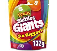 Wrigley's Skittles Giants - Bolsa de dulces de fruta, 141 g