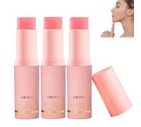 Wrinkle Bounce Multi Balm Stick - Lápiz hidratante antiarrugas, bálsamo múltiple para cara, labios, ojos, colágeno, hidratante antiedad y cuidado inmediato de las arrugas (3 unidades)