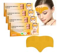 Wrinkle Smoothing Patches Overnight, with Centella Asiatica and Collagen Vitamina E Enriquecido Facial Treatment for Forehead and Face, to Lift Skin and Reduce Fine Lines for Women (4PCS)