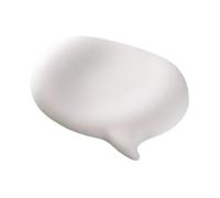 Wrist Cushion, Support Pad, 4.72x3.54x0.71 Inches, Ergonomic Pad, Soft Silicone, PU Leather Design, 1 Piece White, Lightweight and Sturdy, Daily Comfort for Work, Studying, Home