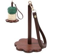 Wrist Yarn Holder, Crochet Ball Carrier, Arm Strap with secure tension loop, Craft Organizer Tool Accessory, Fiber Storage with lightweight design, Hobby Supply for Knitting Crochet Home Travel