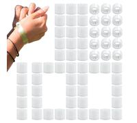 Wristband Locks | Portable Secure Small Barbed Column Buckle 100-Piece