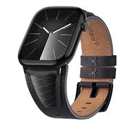 Wristitani Correa Cuero Auténtico Compatible con Apple Watch 44mm 45mm 46mm 49mm para Hombre, Correa de Repuesto para iWatch SE 3/2/1 Ultra 3/2/1 Series 11 10 9 8 7 6 5 4