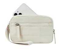 Wristlet Wallet - Funda ancha para teléfono | Doble cremallera de viaje con 12 ranuras y correa para tarjetas destachable, ajuste And, Vegan Pebble Leather; perfecto para Grocery Runs Busy