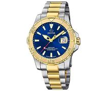 Jaguar Reloj Hombre Acero Oro Plata Pro Diver Buzo de Pulsera Uj970/2