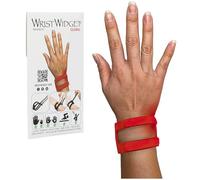 WristWidget Muñequera ajustable de rasgado TFCC (rojo), talla única. Para las muñecas izquierda y derecha, soporte para la tensión de soporte de peso, ejercicio