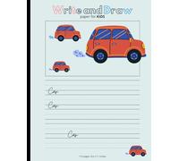 Write and Draw (notebook for KIDS): Blank / Dotted / Lined Notebook for KIDS / 110 pages / 8.5 x 11 inches