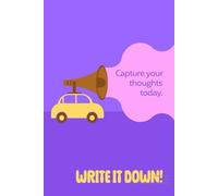 Write it down: " I think i should write it down before my brain forgets it "