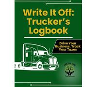 WRITE IT OFF: TRUCKER'S LOGBOOK
