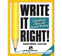 Write It Right!: A Guide for Clear and Correct Writing (Self-Study Sourcebook)