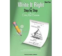 Write It Right - Book 2 Piano