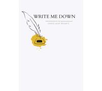 Write Me Down - Signed, Your Thoughts: A Classic Paperback Journal for Writers and Deep Thinkers | 256 Lined Pages, 7 x 10, Lilac