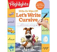 Write-On Wipe-Off Let's Write Cursive (Highlights Write-On Wipe-Off Fun to Learn Activity Books)